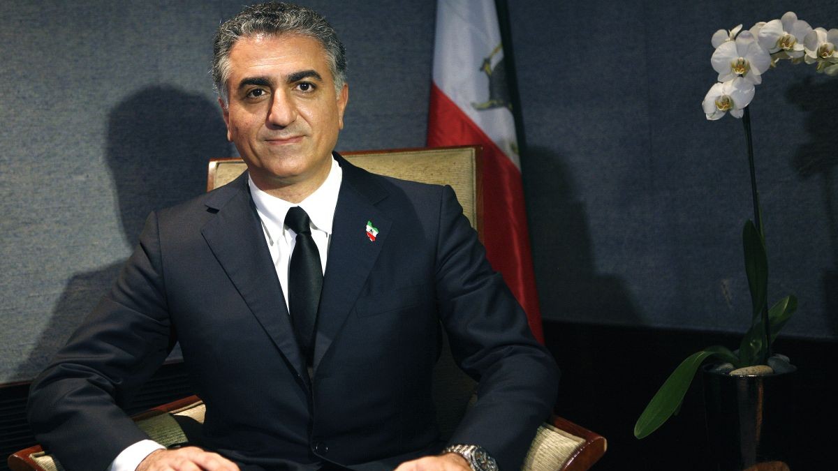 Reza Pahlavi, fiul ultimului șah al iranului FOTO: EPA