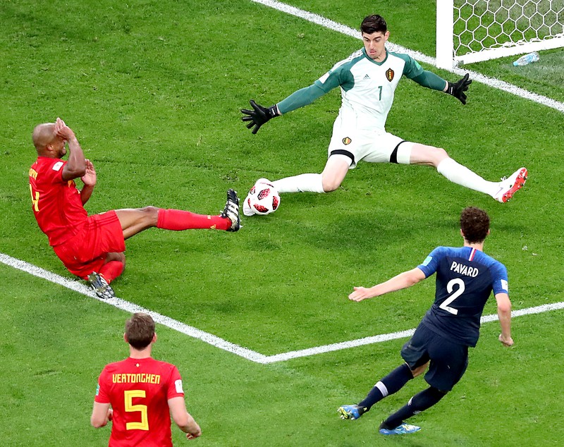 Franța - Belgia, în semifinalele Campionatului Mondial de fotbal Rusia 2018: 1-0. Umtiti a dus ”cocoșii” în finală!