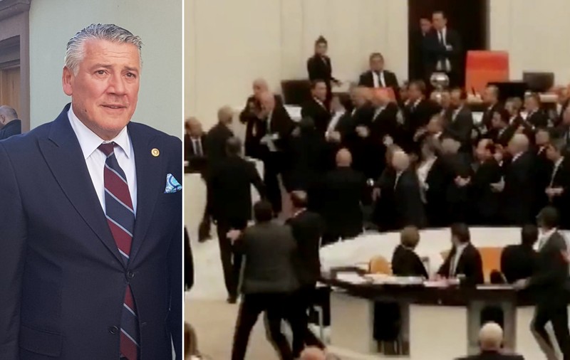Deputat turc din opoziţie, „în stare critică” la terapie intensivă, după ce a fost lovit la cap într-o încăierare în Parlament - VIDEO