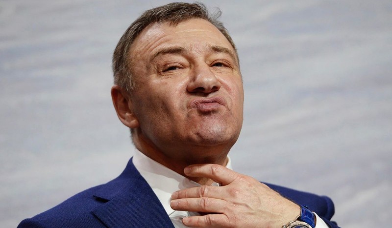 Arkady Rotenberg se autointitulează adevăratul proprietar al așa-numitului Palat Putin, o reședință de lângă Gelendjik, construită pentru Vladimir Putin. Foto: Profimedia Images