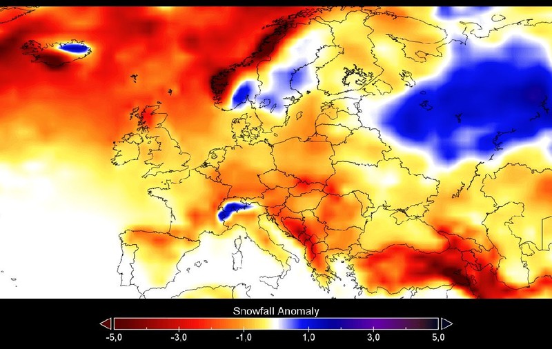 Fenomen meteo periculos în Europa, dezvăluit de hărțile meteorologice. Primăvara 2026 aduce ninsori, dar și zile de vară