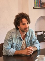 Scriitorul francez Miguel Bonnefoy, autorul romanului „Ereditate” FOTO Editura Trei