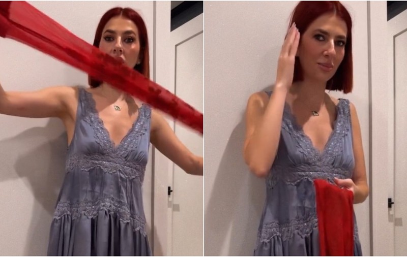 Ce a primit Lidia Buble în pachet după ce și-a cumpărat un dres roșu: „Ce fac? N-am văzut așa ceva”
