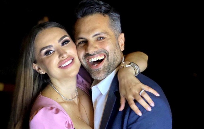 Roxana Blagu și Andrei Badiu, căsătorie religioasă și botez în aceeași zi. Primele imagini de la eveniment. „Sasha a fost cel mai cuminte bebeluș”