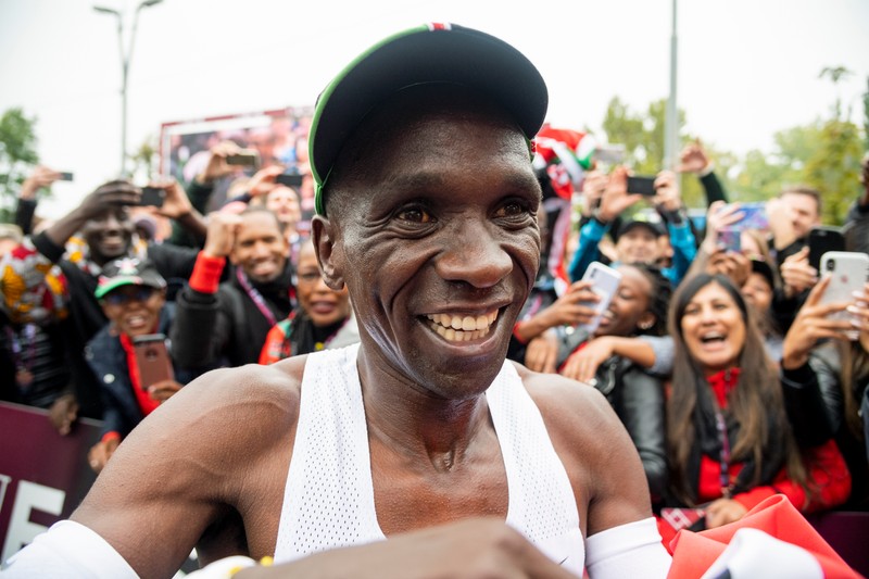 Eliud Kipchoge. Foto EPA