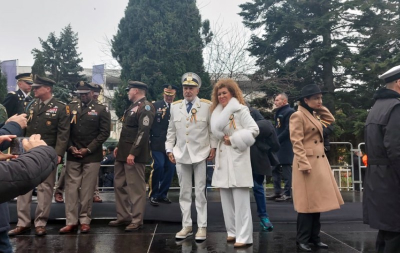 Ilie Năstase a participat la festivitățile de Ziua Națională de la Constanța, în uniforma de general