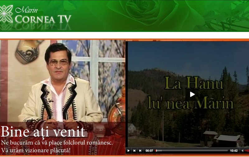 Cornea TV, prima televiziune online de muzică populară 