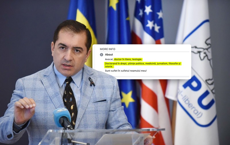 Bulimia de diplome. Ce lider de partid are două doctorate, dar mai face alte șase în același timp