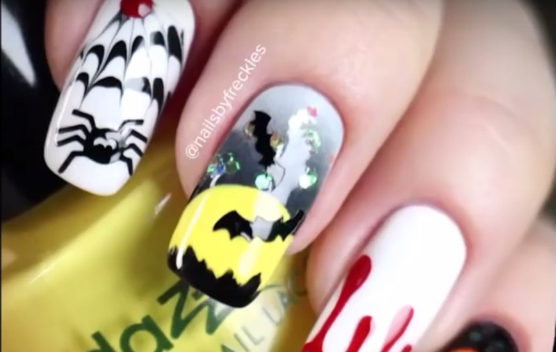 Unghii de Halloween! Iată câteva idei inedite pentru petrecerea de sâmbătă | VIDEO