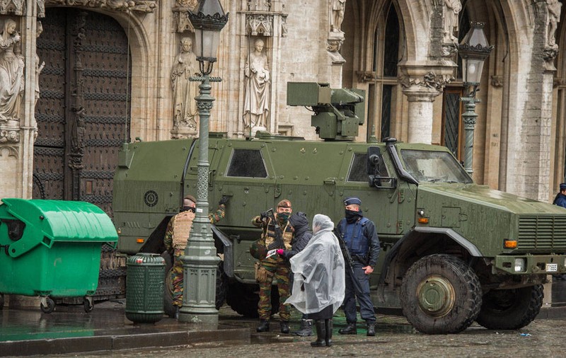Nivelul de alertă antiteroristă în Bruxelles, coborât la nivelul 3