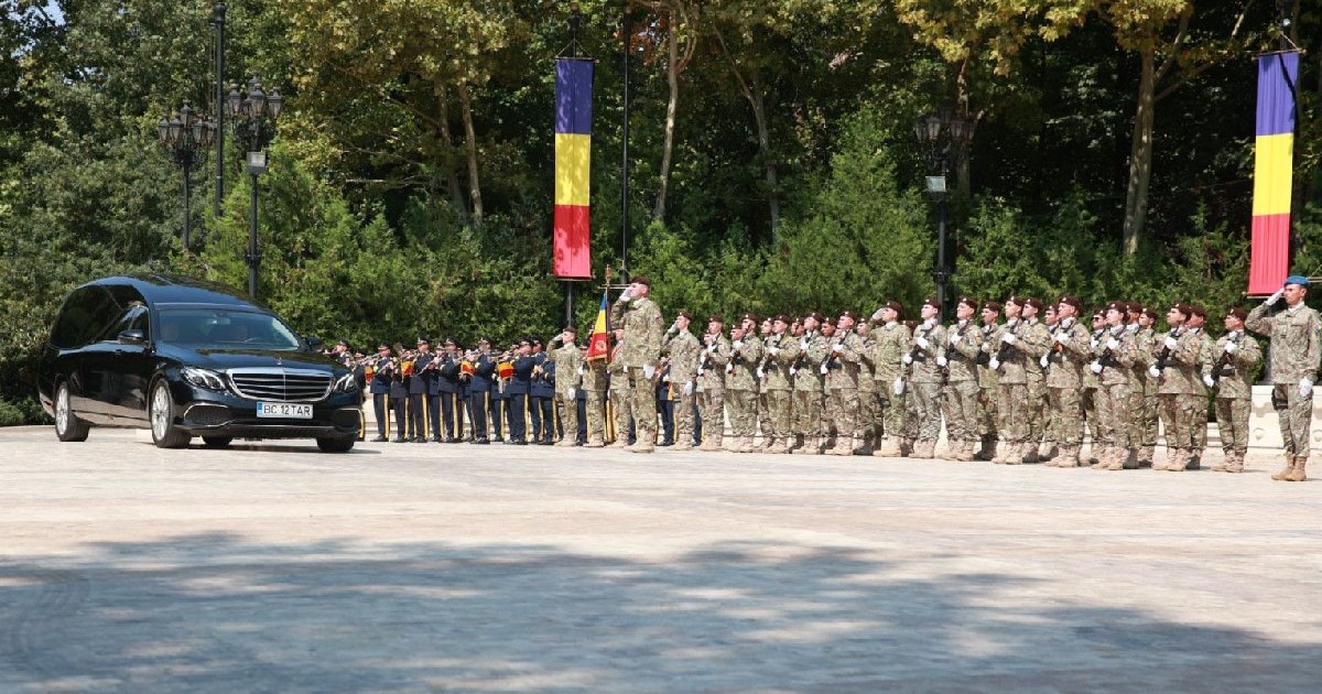 Ultimul onor - Ion Iliescu 7 august 2025 Pe platoul Marinescu
