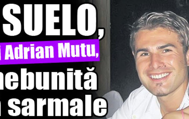 Consuelo, soţia lui Adrian Mutu, e înnebunită după sarmale