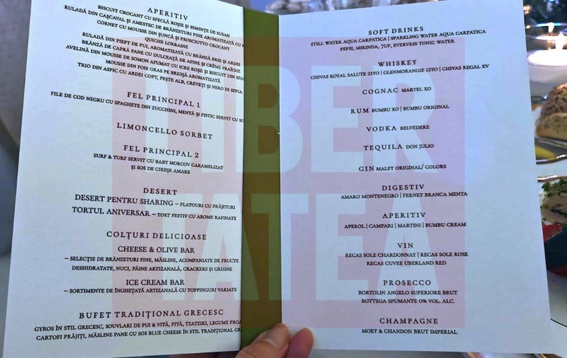 Care a fost meniul de la nunta Kirei Hagi cu Thomas Ferfelis. Invitații au petrecut la Cernica Events