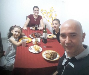 Geanina și familia sa