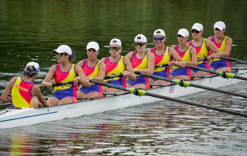 România a obținut cinci medalii de aur și patru de argint la Europenele U 23 de canotaj