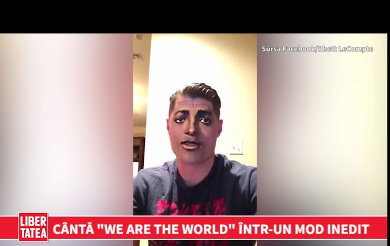 Cântă “We Are The World” cu ajutorul unei aplicații care îi schimbă fața | VIDEO