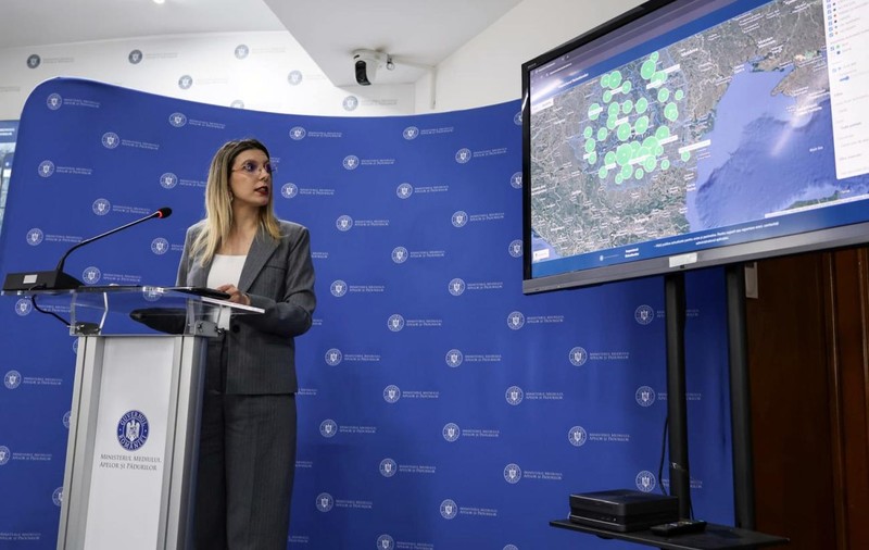Diana Buzoianu a prezentat „Inspectorul balastierelor”, o platformă la dispoziţia românilor: „Vom putea să ştim unde se fac exploatări ilegale”