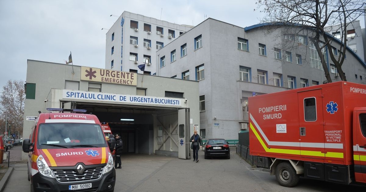 Sediul Spitalului Clinic de Urgenta Floreasca, 6 ianuarie 2020