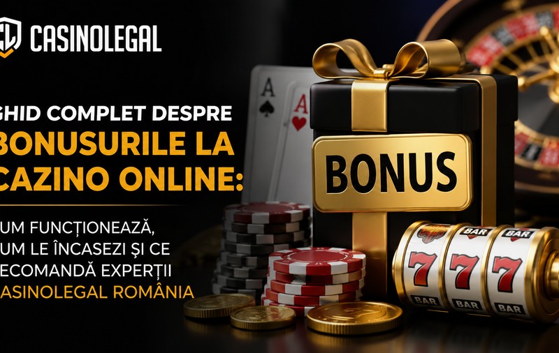 Ghid complet despre bonusurile la cazino online: Cum funcționează, cum le încasezi și ce recomandă experții Casinolegal România