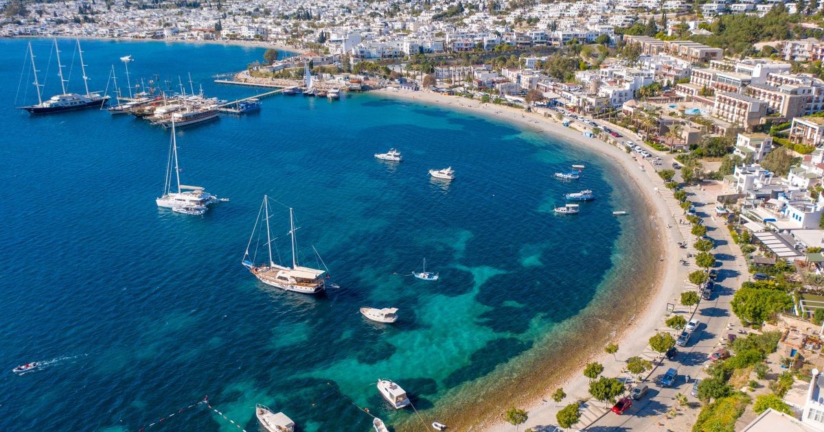 Orașul Bodrum din Turcia