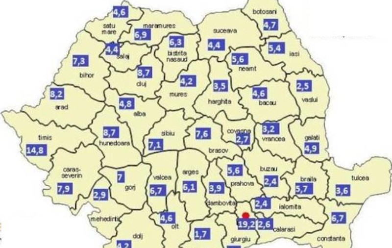 E posibil? Conform unui studiu ONU, România se află printre primele ţări ale lumii care vor dispărea
