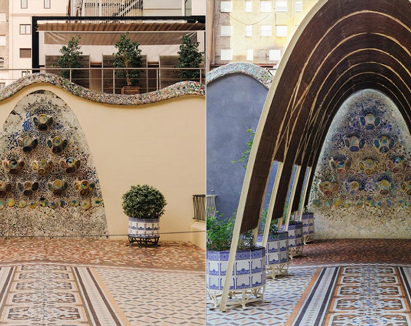 Cum arată fațada Casei Batllo, din Barcelona, așa cum a proiectat-o inițial Antonio Gaudi