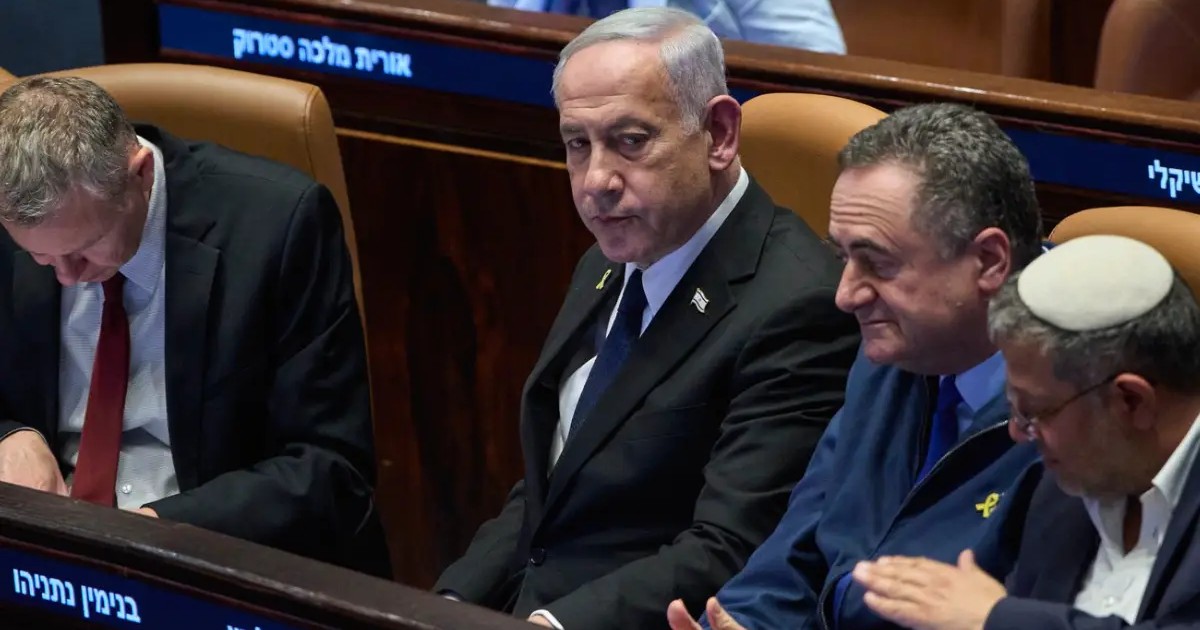 Benjamin Netanyahu în Kensset
