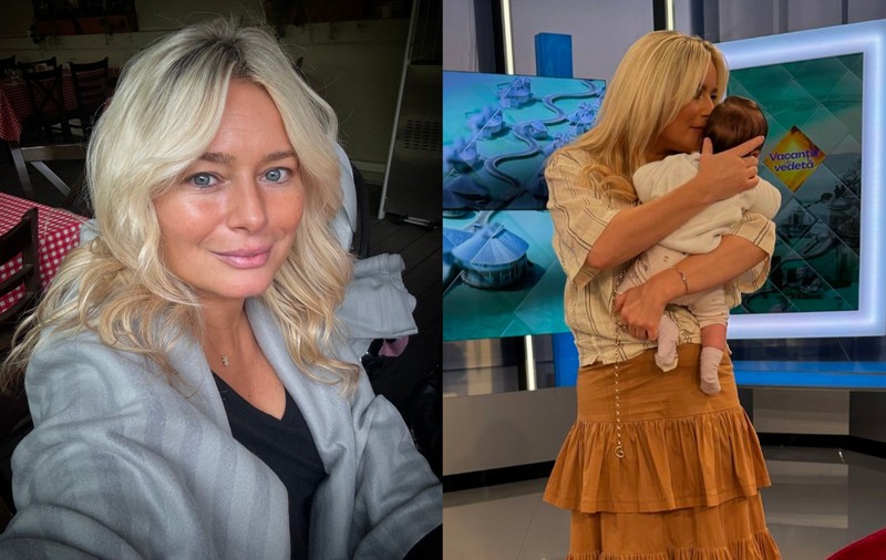 Prin ce trece Laura Cosoi la două luni după ce a devenit mamă a patra oară: „Nu mă puteam ridica din pat”. Și-a luat fiica pe platoul de filmare