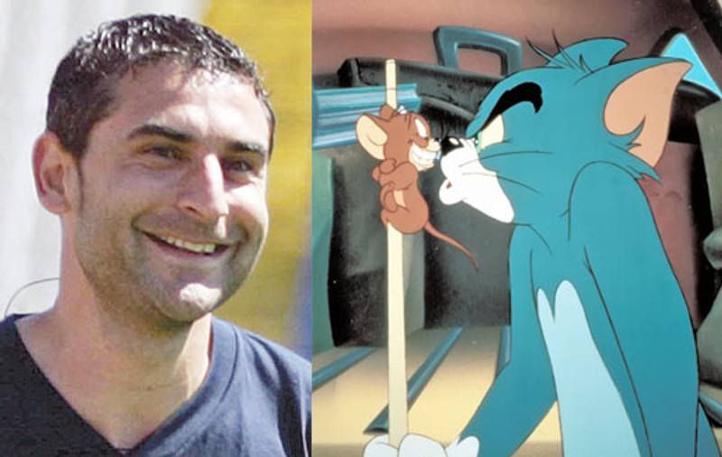 «Ionel Gane e fan Tom & Jerry»