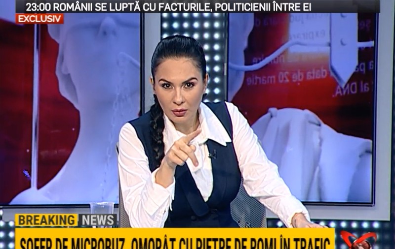 Plângeri la CNA, CNCD și Parchet împotriva moderatoarei de la Realitatea care a sugerat ca romii din Bolintin să fie mutați în India