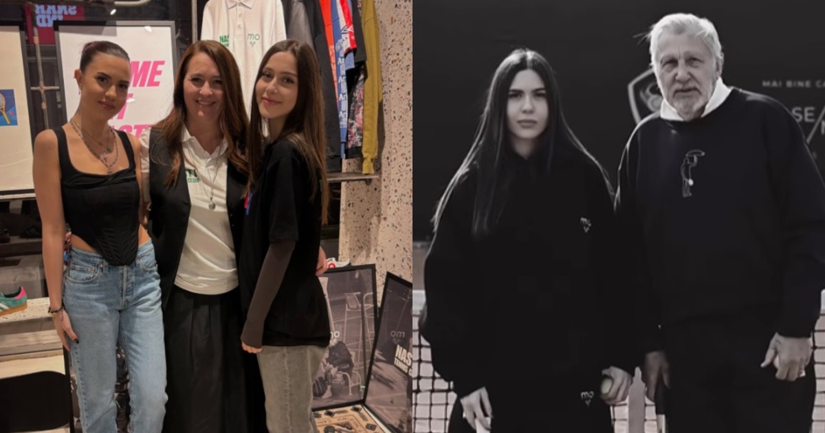 Ilie Năstase și Amalia, fosta soție, față în față la evenimentul fetei lor Alessia