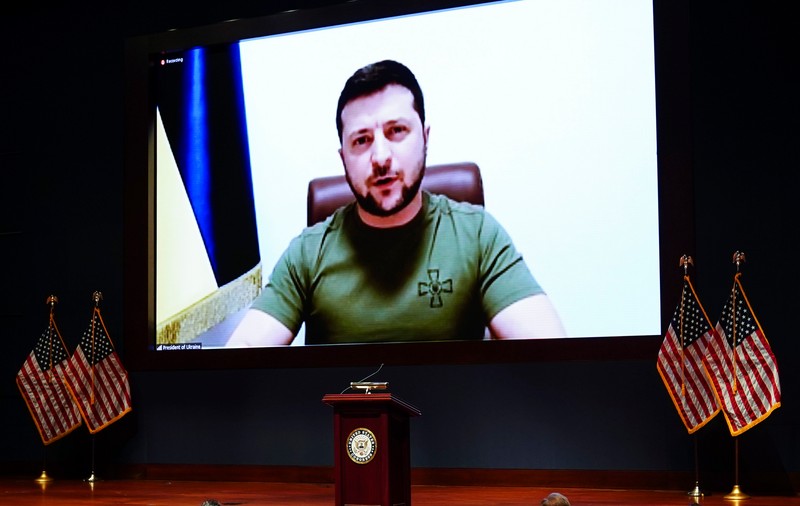 Zelenski, mesaj direct către Joe Biden: „A fi liderul lumii înseamnă a fi liderul păcii”