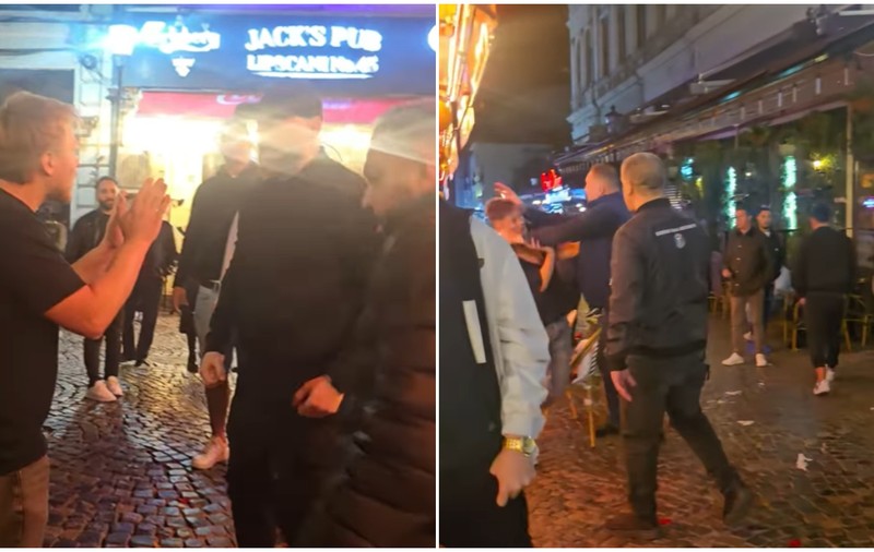 Tineri din Centrul Vechi, luați la bătaie de agenți de pază pentru că făceau „prea multă gălăgie” într-un club