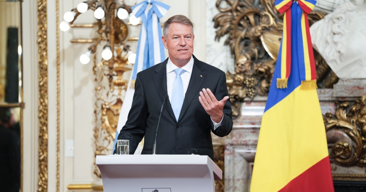 Klaus Iohannis, in Argentina. Foto: Administrația Prezidențială