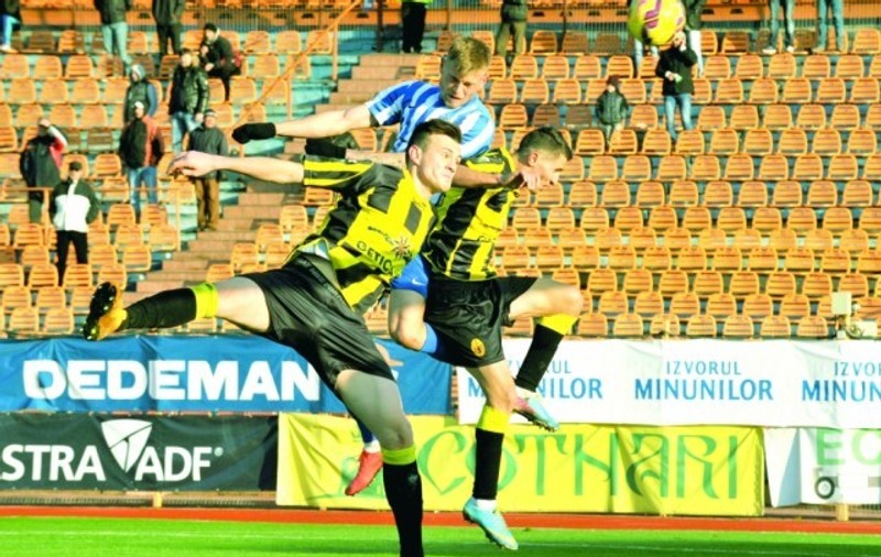CSMS Iași - Ceahlăul 2-0. Golubovic şi Bădic i-au "îngropat" pe nemţeni