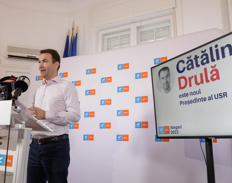 Cătălin Drulă, al doilea președinte demisonar al USR în tot atâția ani. Cariera politică