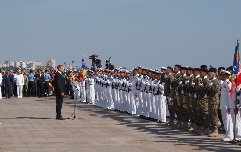 VIDEO / Ziua Marinei 2018, cel mai mare spectacol naval al anului. Klaus Iohannis, prezent la manifestări