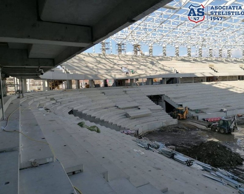 VIDEO Stadionul Steaua se apropie de finalizare. Cum arată acum arena din Ghencea