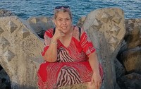 Ioana Tufaru la mare