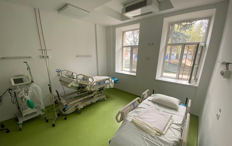 FOTO: SJU Bacău a transformat un pavilion exclusiv pentru suspiciunile și îmbolnăvirile cu noul coronavirus