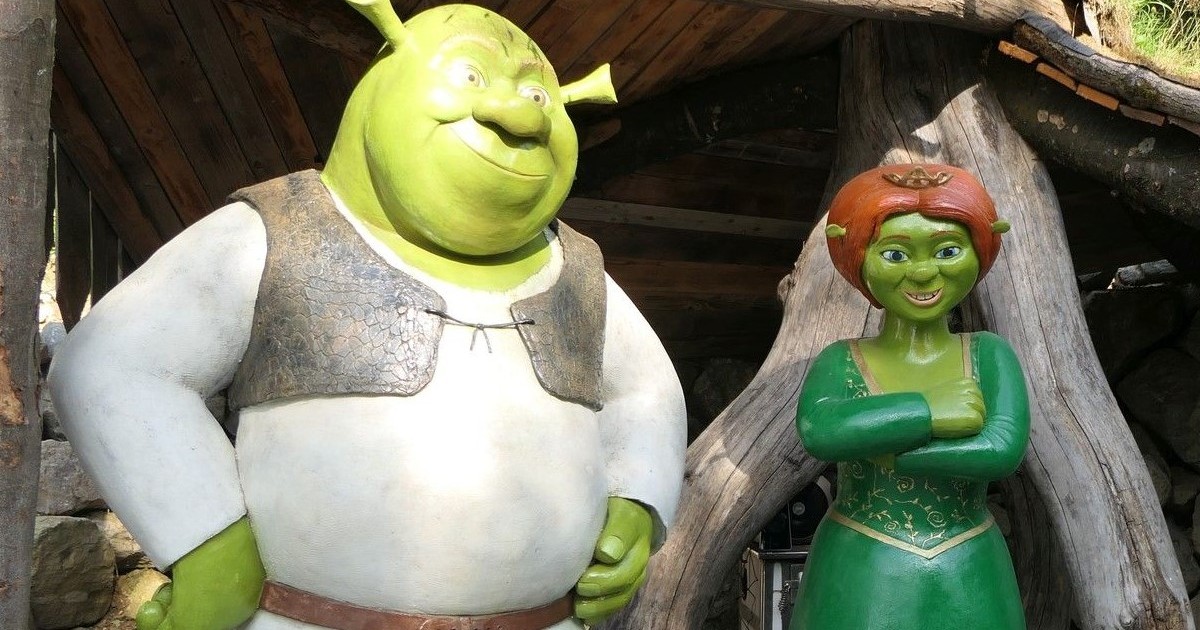 Shrek și Fiona. Foto Profimedia.