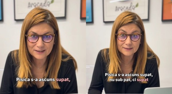Cuvantul supat din limba romana pronuntat intr-un videoclip