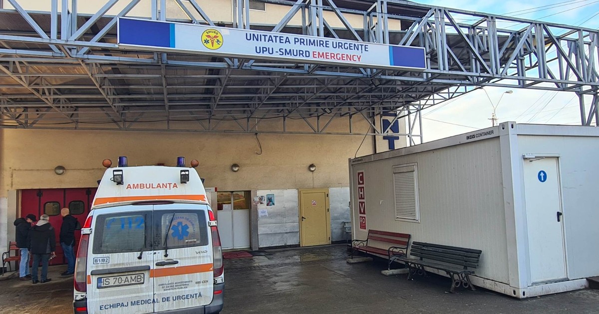Unitatea de primiri urgențe de la Spitalul „Sf. Spiridon” Iași