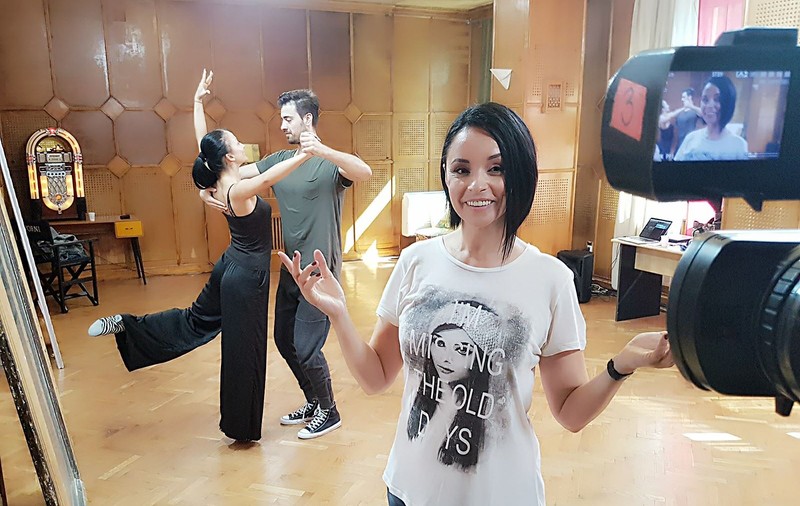 Ce face Andreea Marin în pauza de repetiții de la Uite cine dansează. Ce le-a arătat fanilor