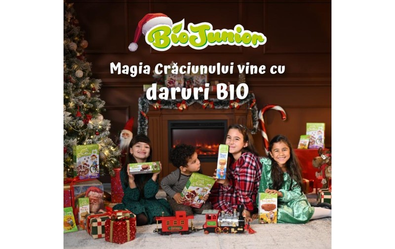 Bio Junior &amp; Goldie devin ajutoarele lui Rudolf și Moș Crăciun în cea mai magică campanie a iernii