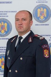 Lt. col. Gabriel Drînda, prim-adjunctul inspectorului șef al ISU Cluj