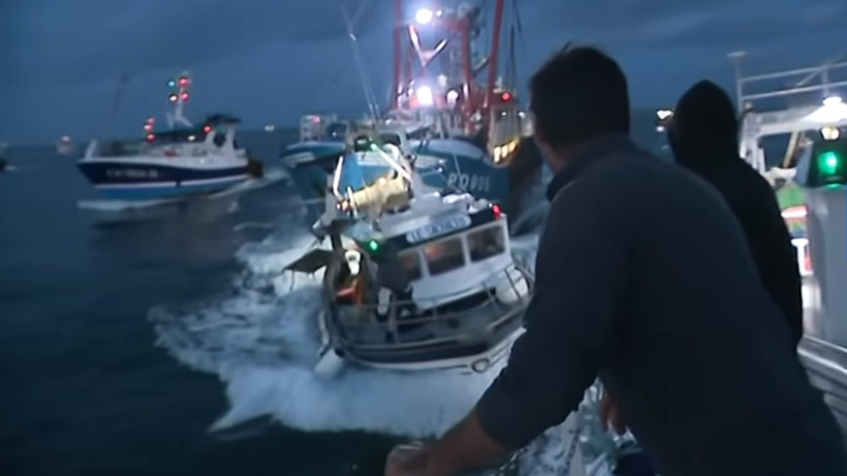 Război între pescari în Canalul Mânecii