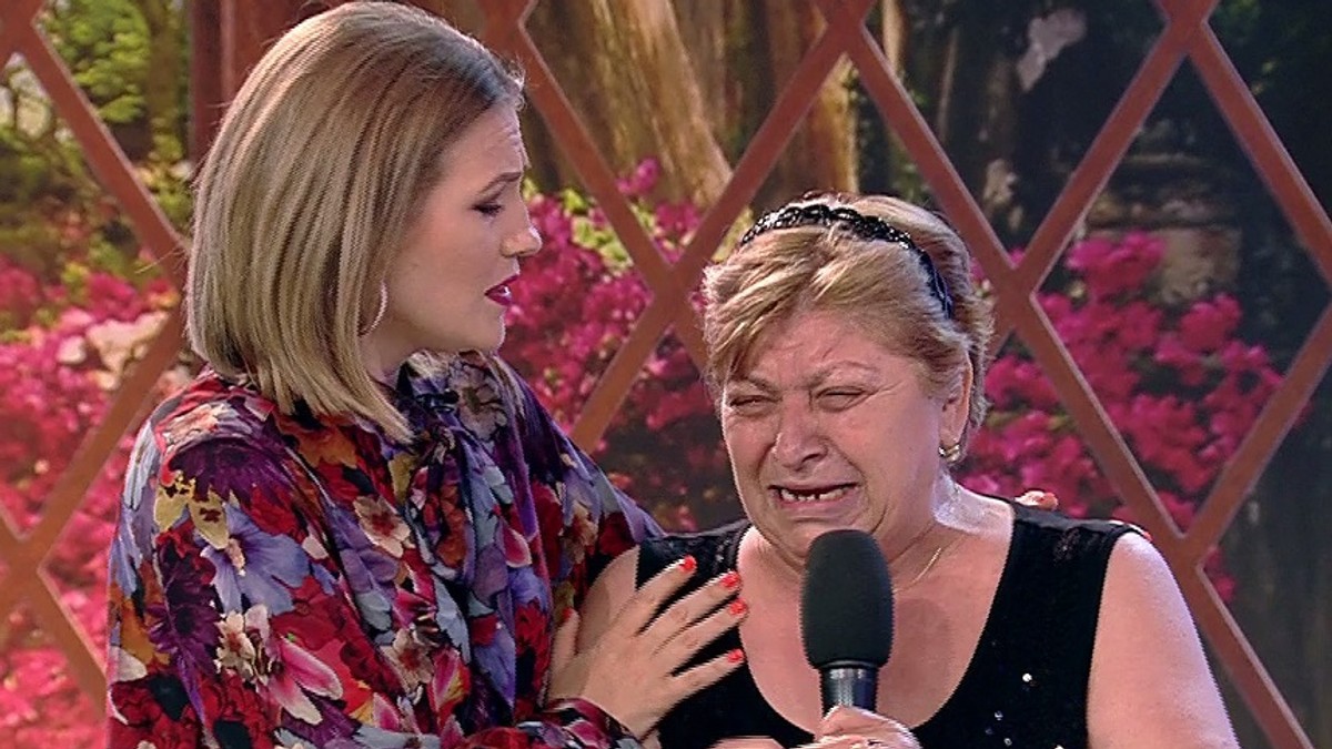 Mirela Vaida, emoționată în direct la tv