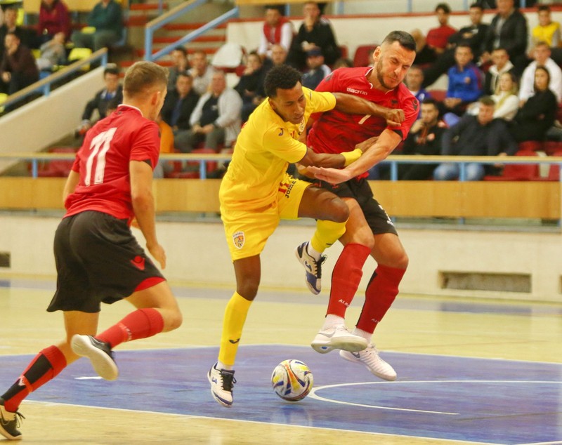 Naționala de futsal a României a învins Albania într-o dublă amicală | VIDEO&GALERIE FOTO