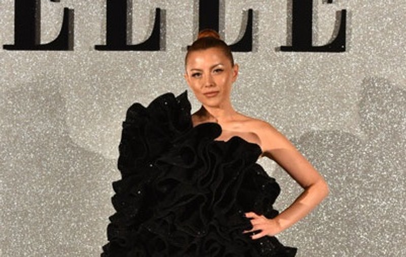 FOTO/ Elena Gheorghe, în cea mai înfoiată rochie la Gala Elle Style Awards 2018